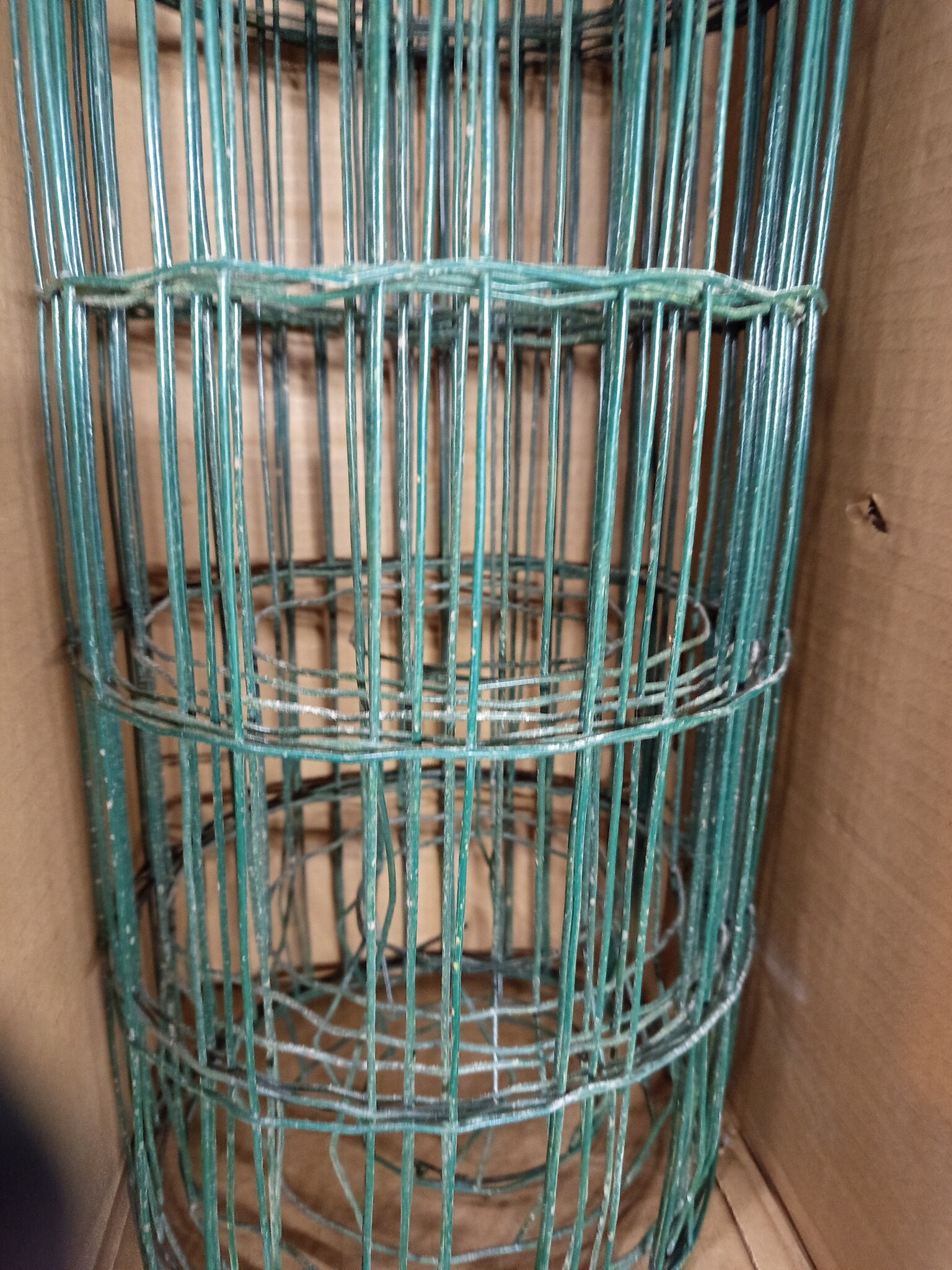 vidaXL Gaashek 1x25 m staal groen