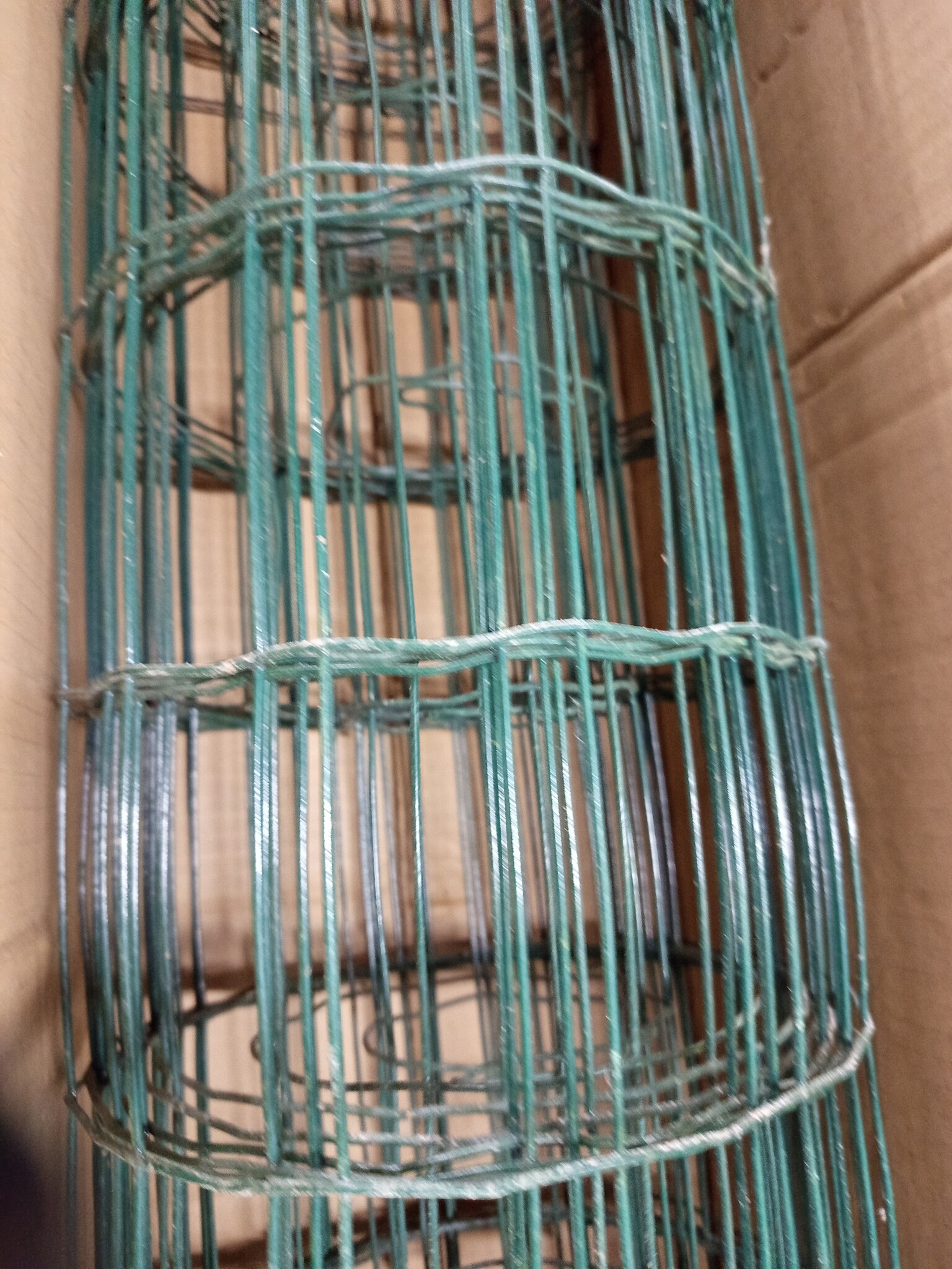 vidaXL Gaashek 1x25 m staal groen