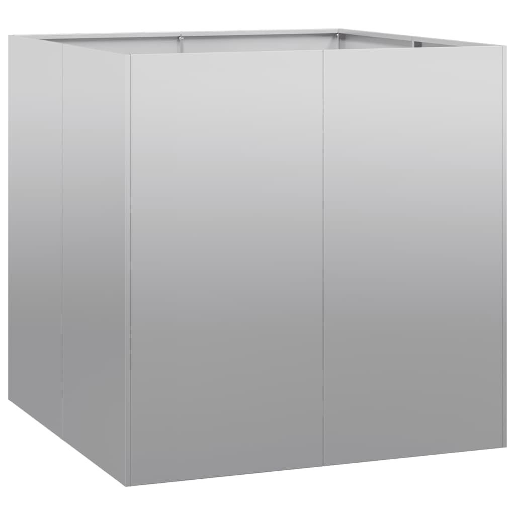 Plantenbak Gegalvaniseerd Staal 80x80x80 cm - 62% Korting