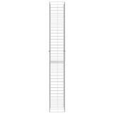 vidaXL Schanskorven 3 st 25x25x197 cm gegalvaniseerd staal