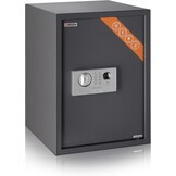 Grote Biometrische Kluis XL - 2-in-1 Digitaal Toetsenbord en Vingerafdruk Kluis - Privékluis 50x35x36cm - LED, Schokbestendig Slot Elektronische Kluis