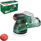 Bosch accu-excenterschuurmachine EasyOrbit 18V-10 (schuren van kleine tot middelgrote houten, gelakte en geverfde oppervlakken, diameter: 125 mm; 18 V systeem; zonder accu)