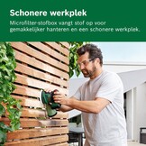 Bosch accu-excenterschuurmachine EasyOrbit 18V-10 (schuren van kleine tot middelgrote houten, gelakte en geverfde oppervlakken, diameter: 125 mm; 18 V systeem; zonder accu)