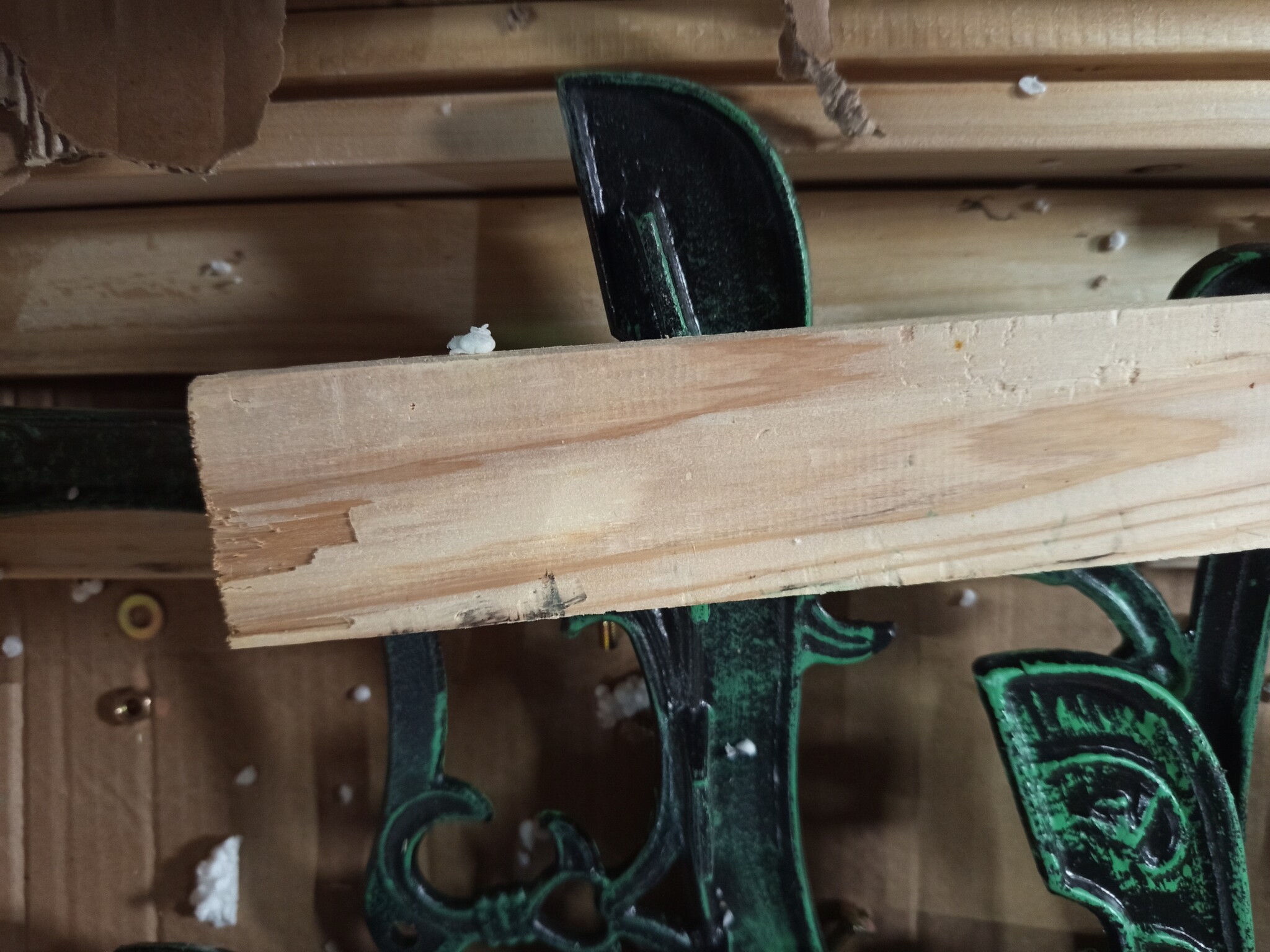 vidaXL Kindertuinbank 84 cm hout