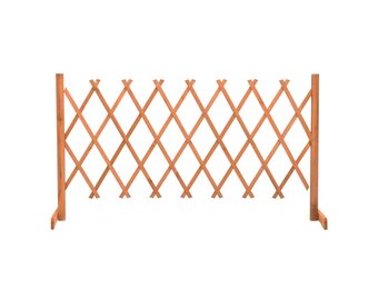 vidaXL Tuinlatwerk 150x80 cm massief vurenhout oranje