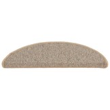 VidaXL Trapmatten 15 stuks Bruin Halfrond - 34% Korting