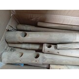 VidaXL Terrasstoel Bamboe & Canvas - 53% Korting