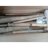 VidaXL Terrasstoel Bamboe & Canvas - 53% Korting