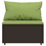 VidaXL Loungeset 3-delig Bruin Poly Rattan - 35% Korting