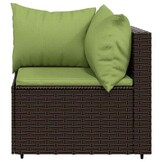 VidaXL Loungeset 3-delig Bruin Poly Rattan - 35% Korting