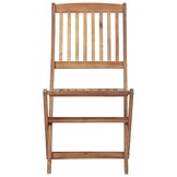 VidaXL Tuinstoelen Set van 2 - Inklapbaar, Massief Acaciahout
