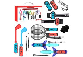 Nintendo Switch Sportaccessoires Set 12-in-1 -33% Korting