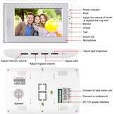 Video Intercom Deurbel Systeem 7" HD Monitor - 34% Korting