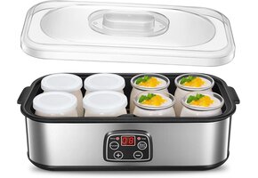 Zelfgemaakte Yoghurtmaker - 45% Korting - 8 Glazen