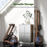 Opvouwbare Roeitrainer Waterweerstand Rubberhout 30% Korting