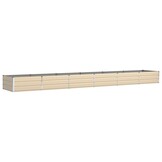 Plantenbak Ivoor Gegalvaniseerd Staal 580x100x45cm - 35% Korting