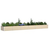 Plantenbak Ivoor Gegalvaniseerd Staal 580x100x45cm - 35% Korting