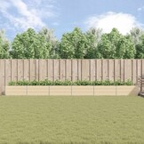 Plantenbak Ivoor Gegalvaniseerd Staal 580x100x45cm - 35% Korting