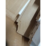 vidaXL Dressoir Spaanplaat Wit 80x35x76 cm - 54% Korting