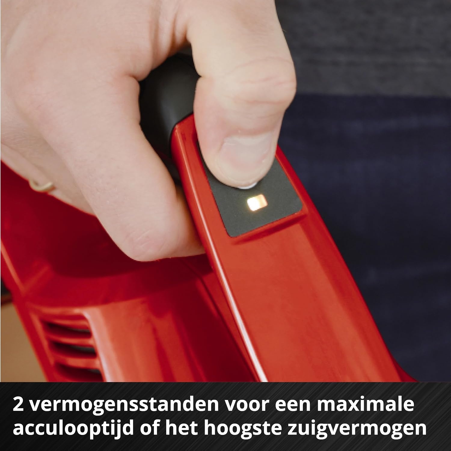 Accu-steelstofzuiger Einhell 18V TE-SV 18 Li-Solo Rood/Zwart - 34% Korting