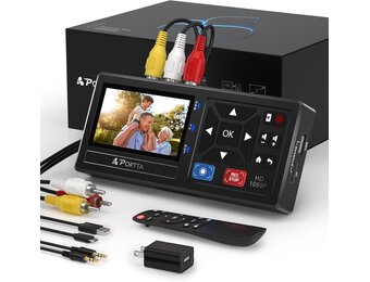 PORTTA VHS naar Digitale Converter - 35% Korting