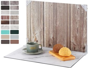 Compacte Foto-achtergrondset 30x40cm met Reflectiepaneel & 9 Kleuren, 34% Korting