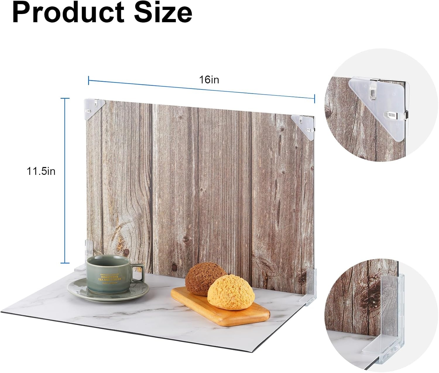 Compacte Foto-achtergrondset 30x40cm met Reflectiepaneel & 9 Kleuren, 34% Korting