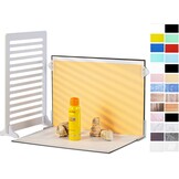 Compacte Foto-achtergrondset 30x40cm met Reflectiepaneel & 9 Kleuren, 34% Korting