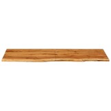 Acaciahouten Wastafelblad 140x52cm - 35% Korting