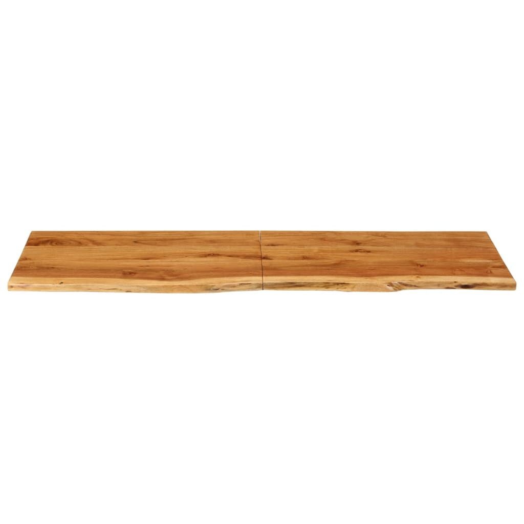 Acaciahouten Wastafelblad 140x52cm - 35% Korting