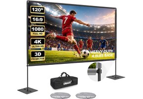 Beamer Scherm met Standaard 120 INCH - 34% Korting
