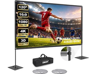 Beamer Scherm met Standaard 120 INCH - 34% Korting