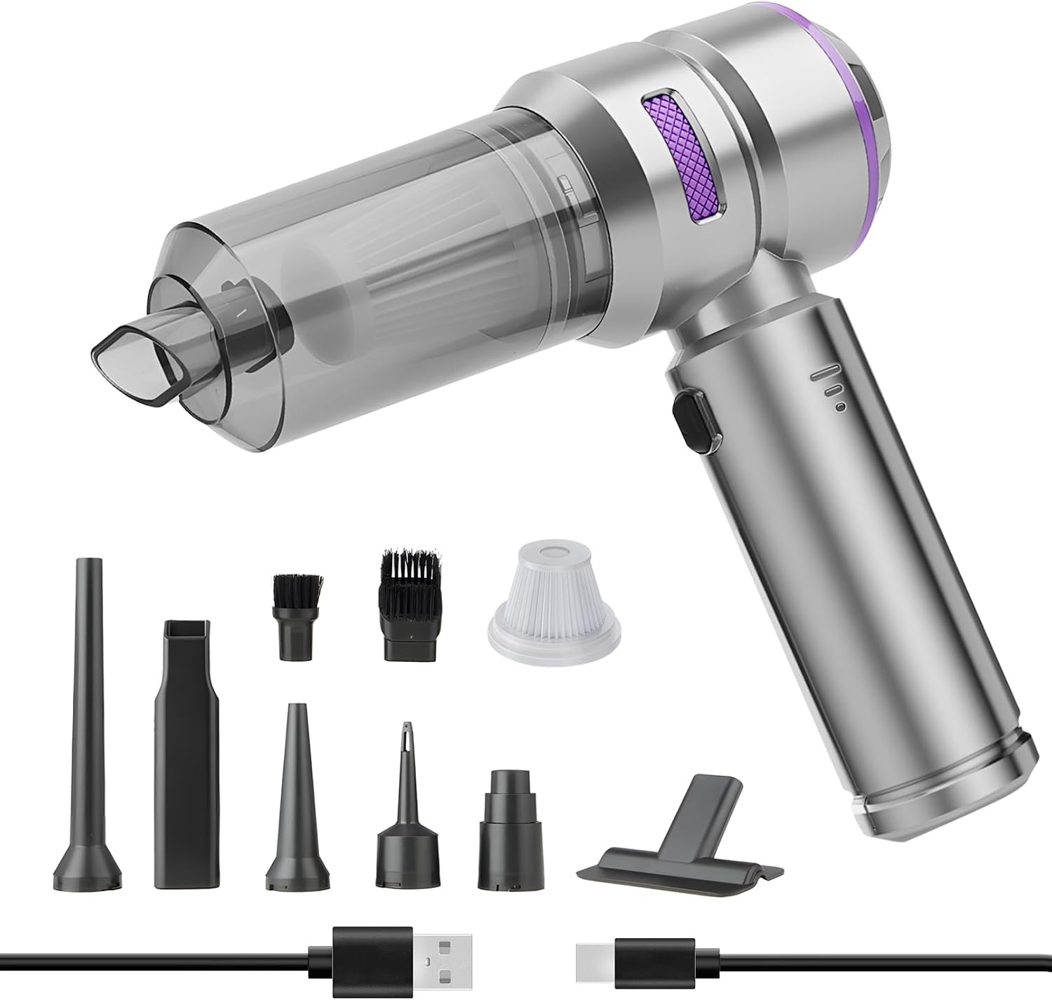 4-in-1 Draadloze Handstofzuiger 22.000 Pa, 32% Korting