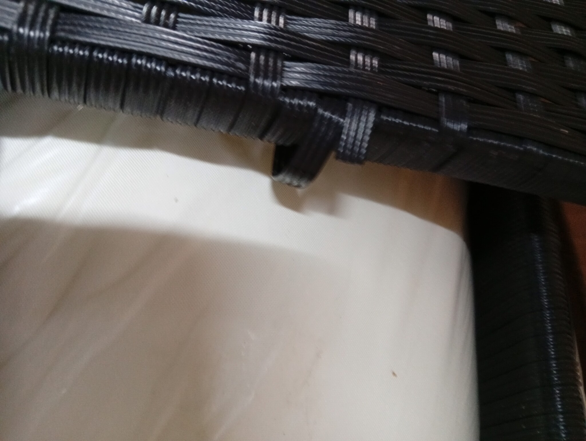 VidaXL Ligbed Poly Rattan Zwart - 54% Korting