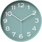 Moderne Wandklok 30 cm - Geruisloze Radiografische Klok - Rood - 33% Korting