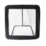 Voetbal Rebounder Goal 124x124 cm Zwart - 34% Korting