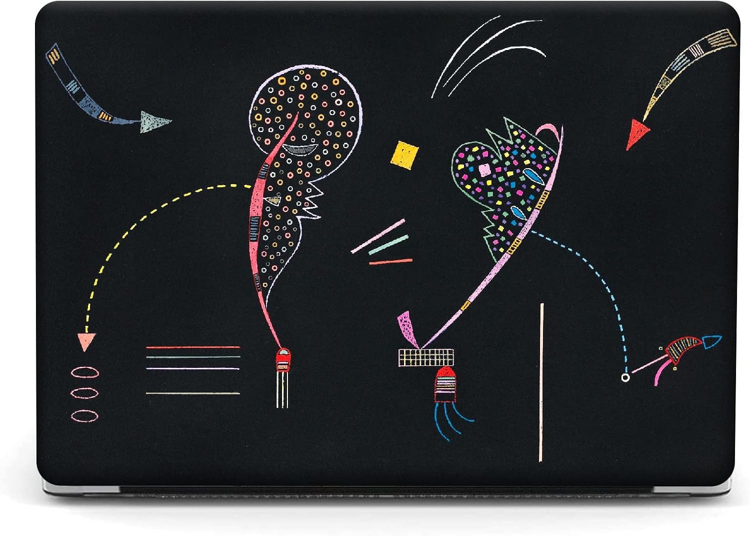 MacBook Air 13" A1932 Hardcase Kunstprint Kandinsky + Screenprotector (74% Korting)