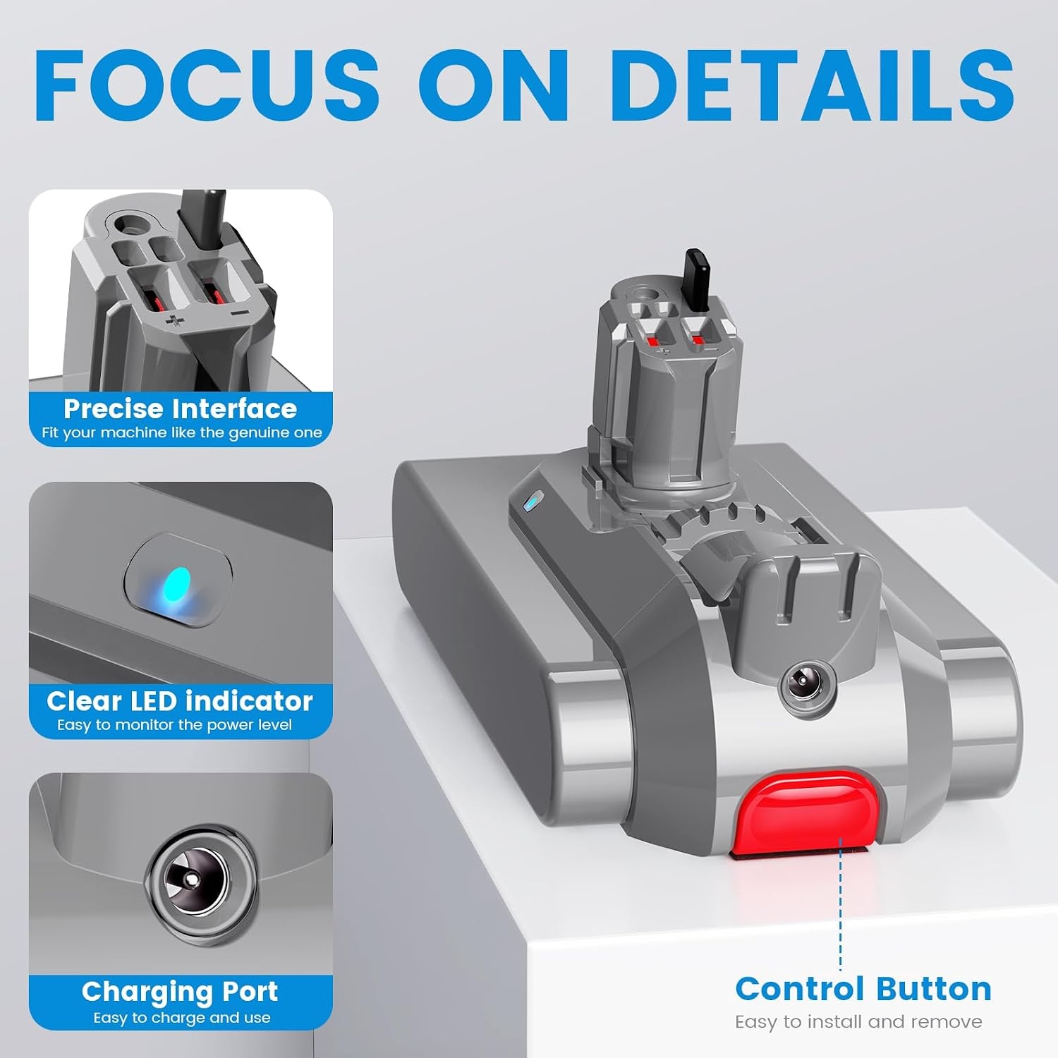 Dyson V11 Accu 3900 mAh - Reservebatterij (59% Korting)