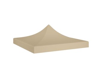 vidaXL Partytentdak 3x3m Beige - 53% Korting