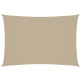 Rechthoekig Zonnescherm 2,5x4,5m Oxford Stof Beige - 58% Korting