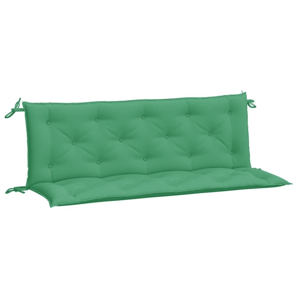 Tuinbankkussens Groen 2 Stuks 150x50cm Oxford Stof (33% Korting)