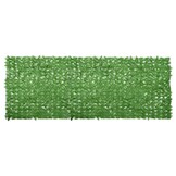 vidaXL Balkonscherm met groene bladeren 400x150 cm - 33% Korting