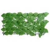 vidaXL Balkonscherm met groene bladeren 400x150 cm - 33% Korting