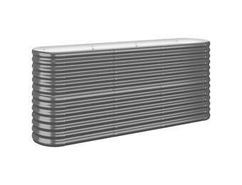 Plantenbak 152x40x68cm Antraciet Staal met 34% Korting