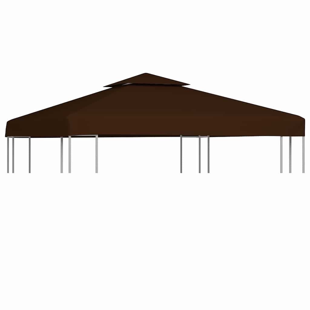 VidaXL Prieeldak 2-laags 3x3m Bruin 310 g/m² - 53% Korting