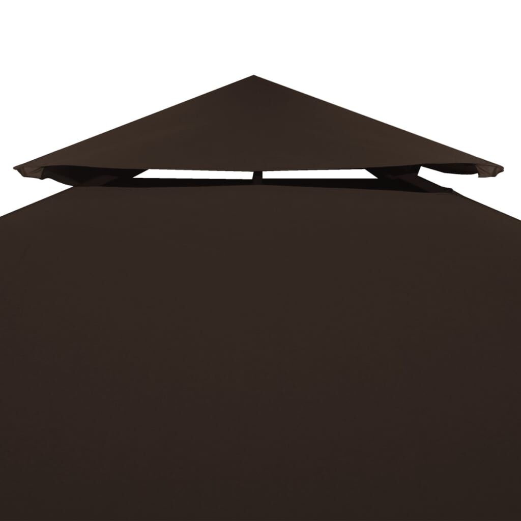 VidaXL Prieeldak 2-laags 3x3m Bruin 310 g/m² - 53% Korting
