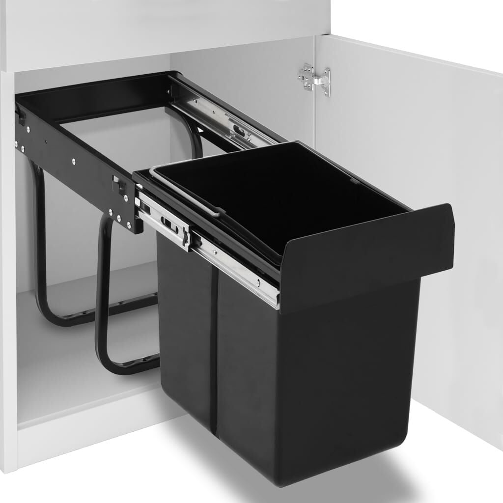 Uittrekbare Keuken Afvalbak met Soft-Close 20L - 34% Korting!