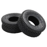 vidaXL Kruiwagenband + Binnenband Set 15x6.00-6 4PR Rubber - 34% Korting