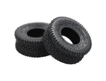 vidaXL Kruiwagenband + Binnenband Set 15x6.00-6 4PR Rubber - 34% Korting