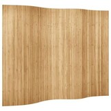 VidaXL Bamboe Kamerscherm 250x165 cm Natuurlijk met 34% Korting